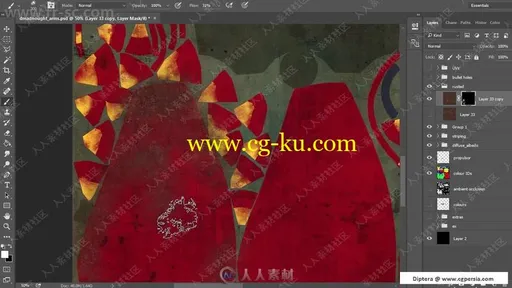 Marmoset与3dsmax机甲硬表面纹理贴图制作视频教程第四季的图片2