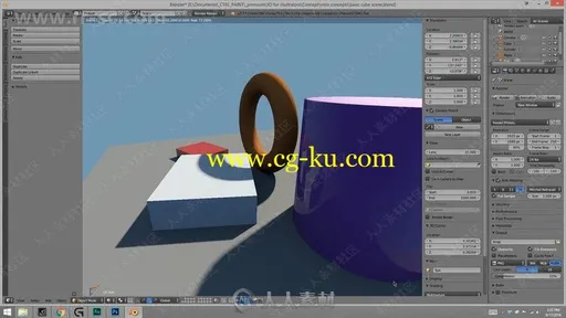 插画师从2D转3D工作流程视频教程第一季的图片3