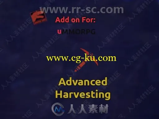 CG收割大型多人在线扮演游戏3D角色Unity游戏素材资源的图片1