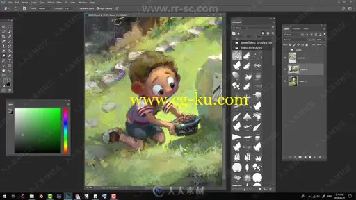 国外大师DigitalPainting水彩数字绘画第三季实例训练视频教程的图片2