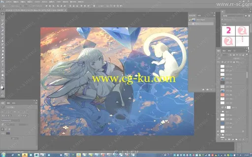日系插画数位板绘画视频教程的图片3