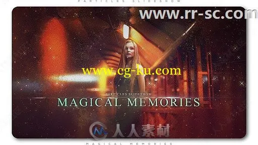 魔幻粒子特效创意设计幻灯片AE模板的图片3
