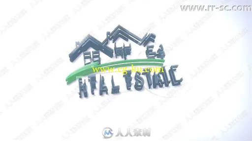 建筑结构风格Logo演绎动画AE模板的图片3