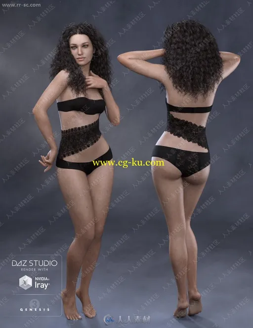 古罗马帝国勇士女王嬉笑怒骂多种表情姿势3D模型的图片3
