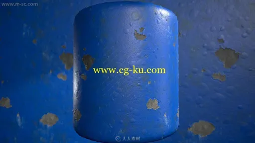 恐怖风格Substance墙壁纹理贴图合集的图片3
