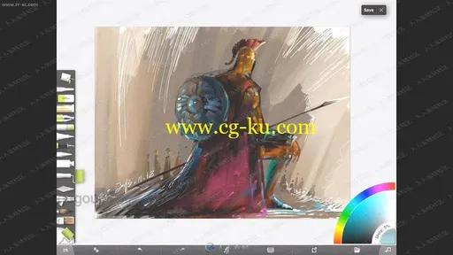 如何成为插画师基础使用平板电脑绘制视频教程的图片2