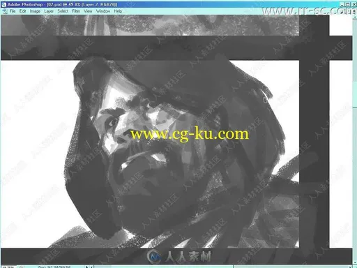 野外环境电影分镜插画实例视频教程的图片3