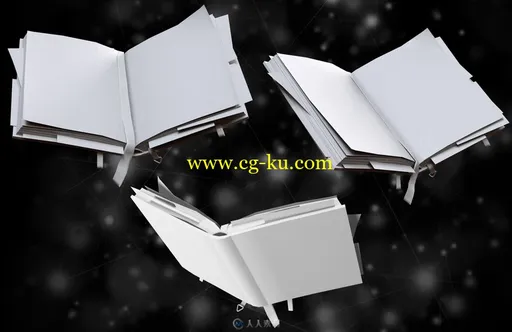 智慧巫师施法姿势与魔术道具3D模型合集的图片3