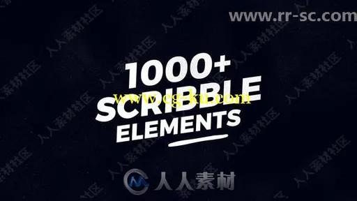 1000组简洁实用MG图形元素动画AE模板的图片1