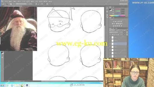 零基础Q版人物角色手绘视频教程的图片2