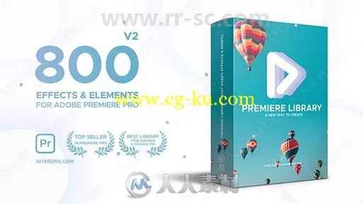 800组方便别致首映标题动画AE模板合集的图片1