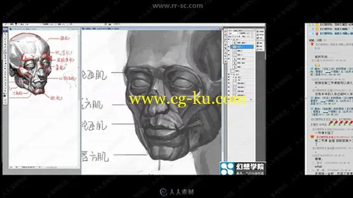 经典人体解剖结构讲解实例训练视频教程的图片3