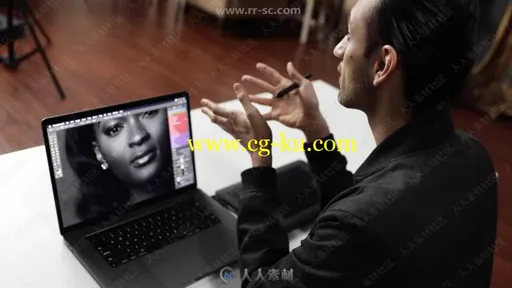 PS牙齿美白肖像修饰实例训练视频教程的图片2