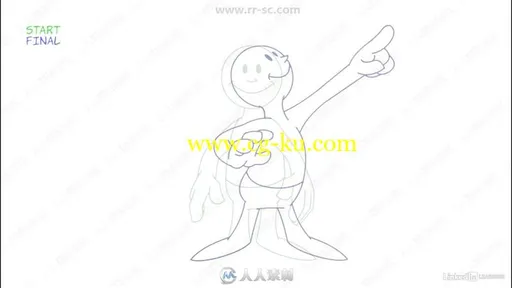 身体躯干移动动作2D动画技术视频教程的图片1