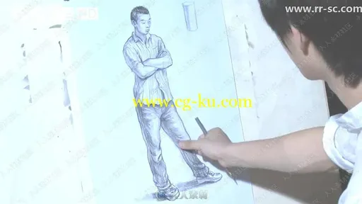 零基础入门人物速写自学手绘视频教程的图片2