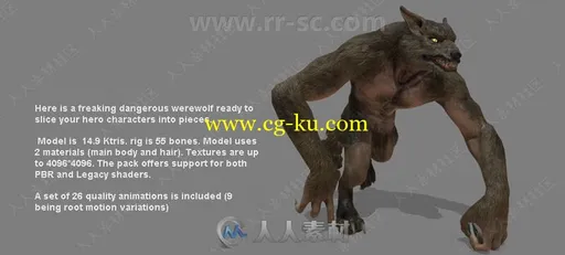 30组英雄幻想生物角色3D模型Unity游戏素材资源的图片12