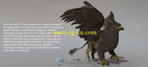 30组英雄幻想生物角色3D模型Unity游戏素材资源的图片23
