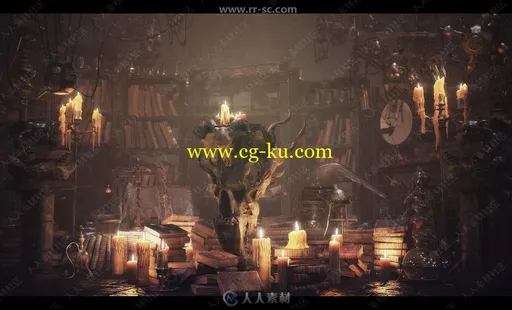 52组魔幻游戏场景装饰道具3D模型合集 Evermotion Archmodels 153的图片1