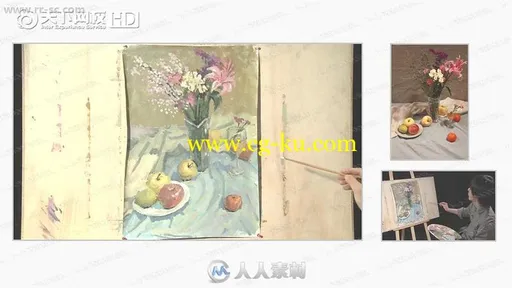 基础素描必看色彩素描速写高考色彩油画视频教程第二季的图片3