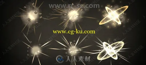 28组炫酷多彩游戏粒子碰撞爆炸特效Unity游戏素材资源的图片3