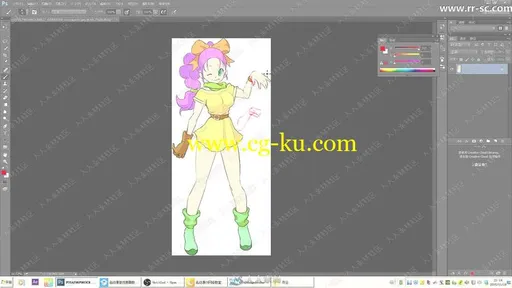 日韩风人物插画基础入门实例视频教程的图片2