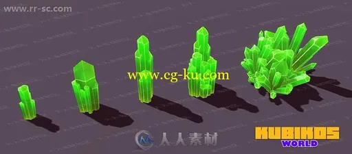 450多组游戏关卡方块太阳草木石块模型Unity游戏素材资源的图片12