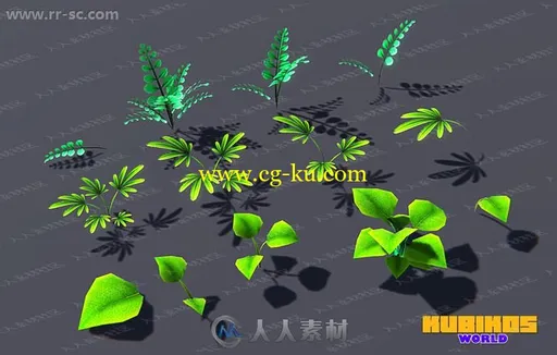 450多组游戏关卡方块太阳草木石块模型Unity游戏素材资源的图片19
