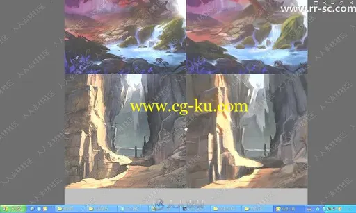 概念插画师风景插画理论基础视频教程的图片1