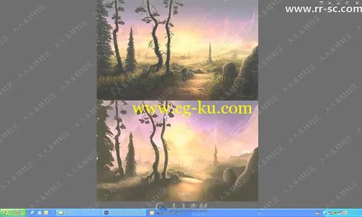 概念插画师风景插画理论基础视频教程的图片3
