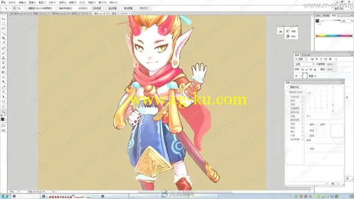 日韩欧美Q版男女角色插画手绘视频教程的图片2