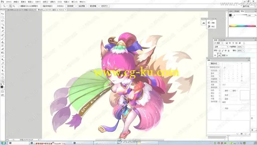 日韩欧美Q版男女角色插画手绘视频教程的图片3