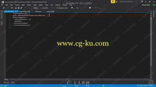 Unity游戏数据存档保存同步技术视频教程的图片3