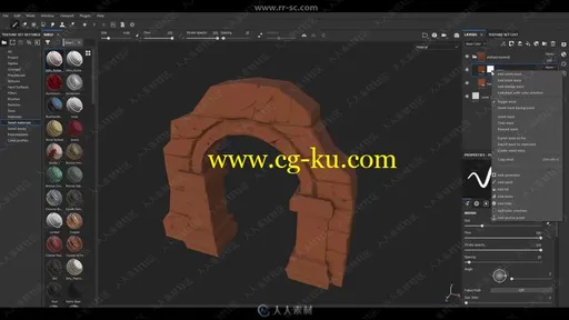 Substance Painter风格化建筑材质制作视频教程的图片3