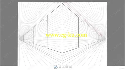 绘画绘图透视原理基础训练视频教程的图片1
