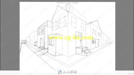 绘画绘图透视原理基础训练视频教程的图片2