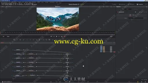 Davinci Resolve 15与特效合成软件Fusion集成技术训练视频教程的图片2