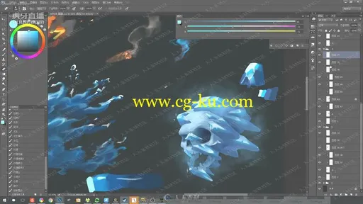 疯景编号A118卡通插画网络班第一期视频教程的图片2