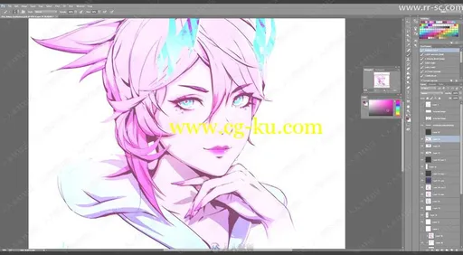 Zeronis插画师人物角色视频教程第一季的图片3