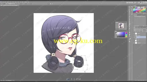 Zeronis插画师人物角色视频教程第三季的图片3