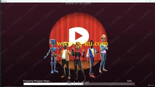 Plotagon制作3D预览动画电影视频教程的图片2