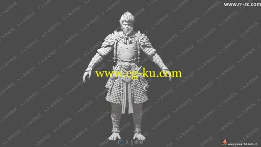 ZBrush猴子分解制作训练实例视频教程的图片1