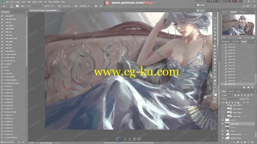 2018年插画师wlop7月份绘画视频教程第三季的图片3