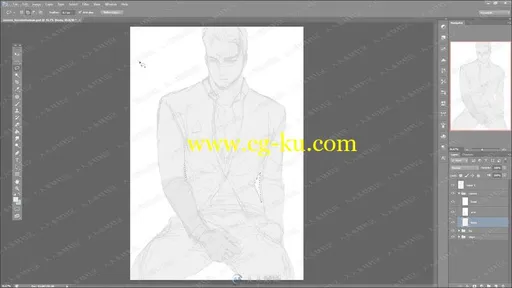 sakimichan81期绘画过程超级卡通角色原画视频教程的图片3