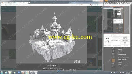 Substance Painter韩国大神SD贴图视频教程的图片2