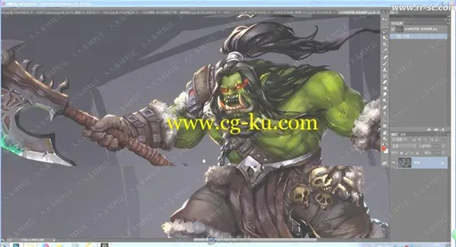 曼奇立德人物角色原画设计视频教程的图片3