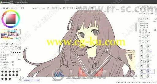 原画人物上色训练实例视频教程的图片3