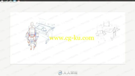 曼奇立德krenz人体框架绘画与课件视频教程的图片2