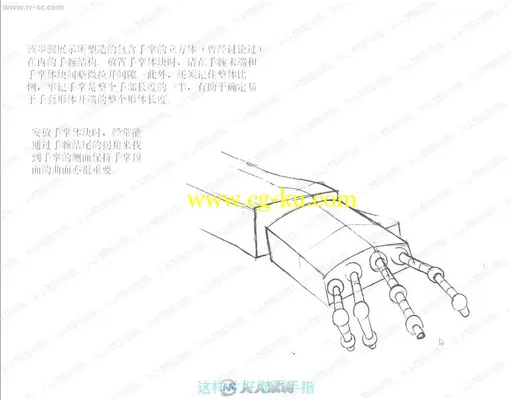 曼奇立德简化人体比例肢体讲解视频教程的图片3