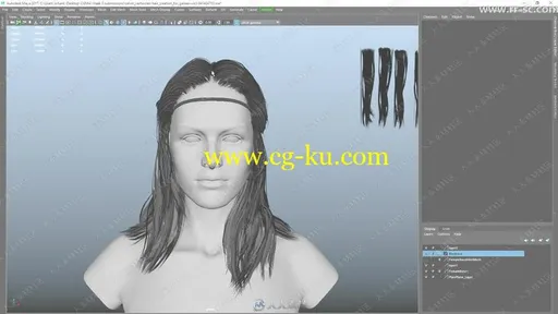 ZBrush毛发建模制作视频教程第三季的图片2