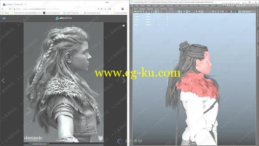 ZBrush毛发建模制作视频教程第三季的图片3